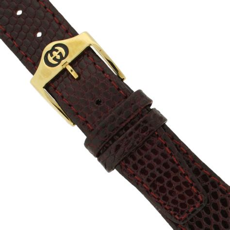 gucci leather watch straps|replacement gucci watch strap.